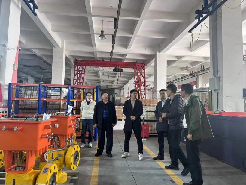 赴西安安森智能儀器股份有限公司考察交流